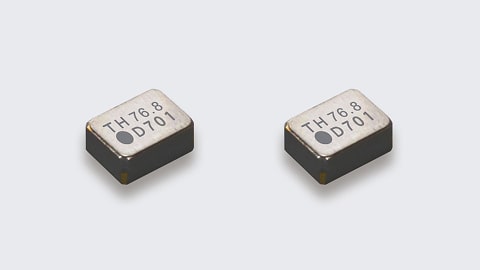 温度センサ内蔵水晶振動子